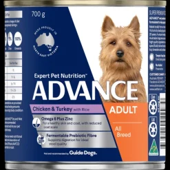 New Advance - Wet ADVANCE - Adult All Breed Chicken & Turkey with Rice Dog Wet Food (700g)