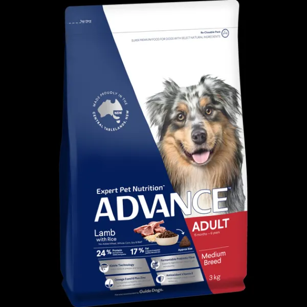 Outlet Advance - Dry ADVANCE - Adult Medium Breed Lamb with Rice Dog Dry Food (3kg)