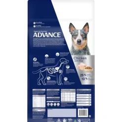 New Advance - Dry ADVANCE - Healthy Weight Adult Medium Breed Chicken with Rice Dog Dry Food (17kg)