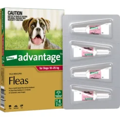 Sale Advantage - Flea Treatment for Dogs 10-25kg (4pk)
