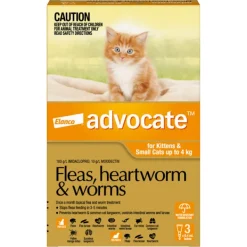 Hot Advocate - Cat up to 4kg (3pk)