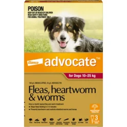 Discount Advocate - Dog 10-25kg (3pk)