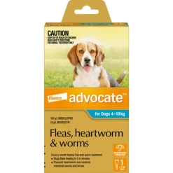 Hot Advocate - Dog 4-10kg (1pk)