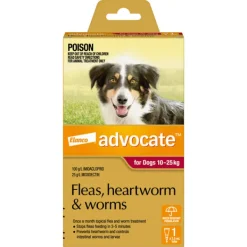 New Advocate - Dog 10-25kg (1pk)