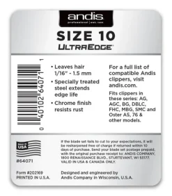 Clearance Andis - Blade UltraEdge (Size 10)
