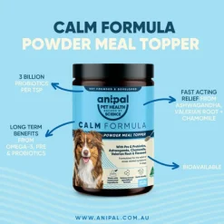 Best Anipal Calm Formula Powder Meal Topper 135g