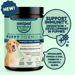 New Anipal Puppy Formula Powder Meal Topper 135g