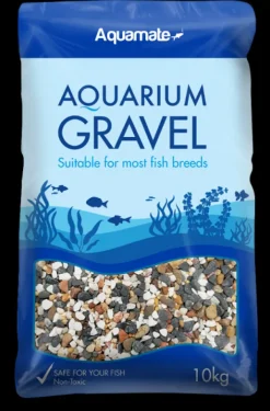 Sale Natures Best Aquamate - Natural Gravel 10kg (Multi Mix)
