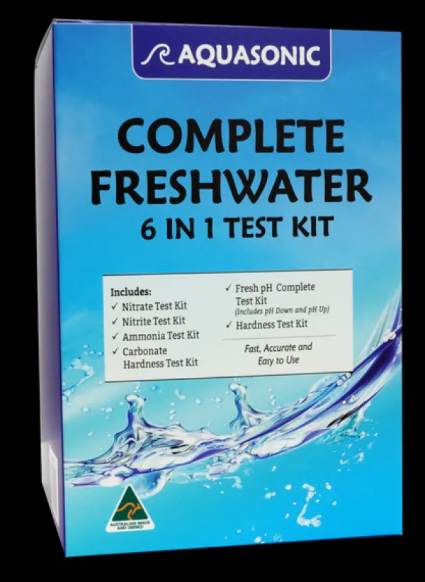 Sale Aquasonic - Complete Freshwater 6 in 1 Test Kit