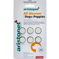 Outlet Aristopet - All Wormer For Dogs and Puppies (6pk)