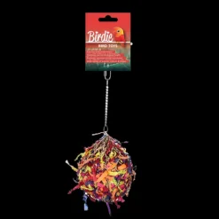 Fashion Pet Pacific Misc. Birdie - Foraging Super Shredder Ball Bird Toy (Medium)