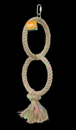 Fashion Pet Pacific Misc. Birdie - Jute Double Ring (16cm)