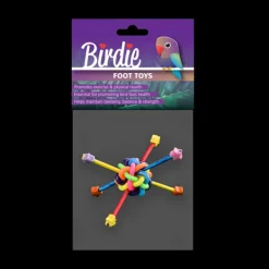 Sale Pet Pacific Misc. Birdie - Shiny Stars Foot Bird Toy