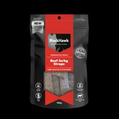 Outlet Black Hawk - Treats Black Hawk - Beef Straps Dog Treats (100g)