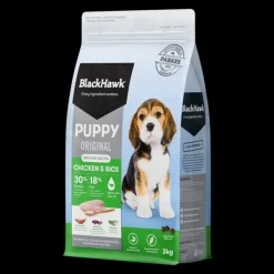 Clearance Black Hawk - Dry Black Hawk - Chicken & Rice Medium Breed Puppy Dry Food (3kg)