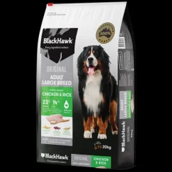 New Black Hawk - Dry Black Hawk - Chicken & Rice Large Breed Dog Dry Food (20kg)