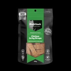 New Black Hawk - Treats Black Hawk - Chicken Straps Dog Treats (100g)