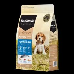 Best Black Hawk - Dry Black Hawk - Grain Free Ocean Fish Puppy Dry Food (2.5kg)