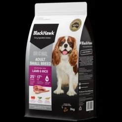Online Black Hawk - Dry Black Hawk - Lamb & Rice Small Breed Dog Dry Food (3kg)