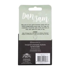 New Dan and Sam Dan & Sam - Biodegradable Poop Bags (Grey) (40pk)