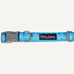 Discount Dan and Sam Dan & Sam - Dog Collar (Coastal) - Medium