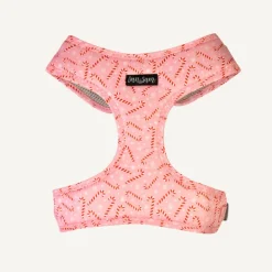 Fashion Dan and Sam Dan & Sam - Dog Harness (Candy Cane Kisses) - Medium