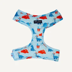 Best Dan and Sam Dan & Sam - Dog Harness (Dino Christmas) - Large