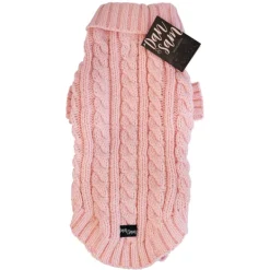 Discount Dan and Sam Dan & Sam - Knitted Sweater (Bubblegum Pink) - 50cm
