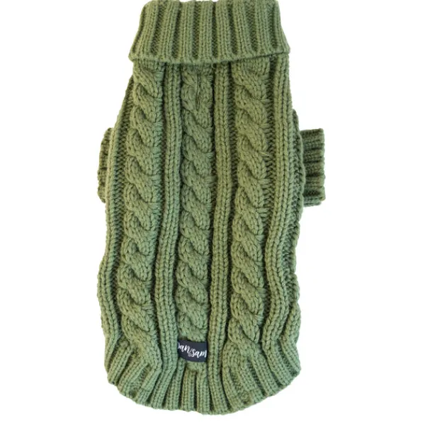 Fashion Dan and Sam Dan & Sam - Knitted Sweater (Olive Green) - 30cm