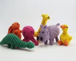 Fashion Dan and Sam Dan & Sam - Olive the Octopus Rope Dog Toy