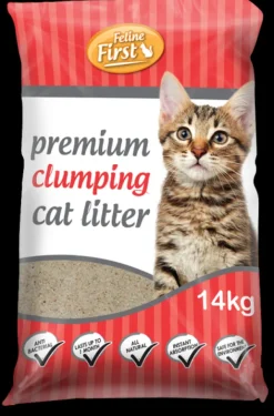 Clearance Feline First - Clumping Cat Litter (14kg)