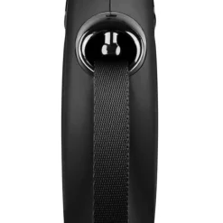 Best Natures Best Flexi - New Classic Retractable Tape Lead for Small Dog Black (5m)