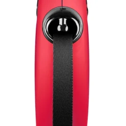 Hot Natures Best Flexi - New Classic Retractable Tape Lead for Small Dog Red (5m)