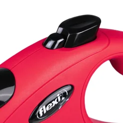 Hot Natures Best Flexi - New Classic Retractable Tape Lead for Small Dog Red (5m)