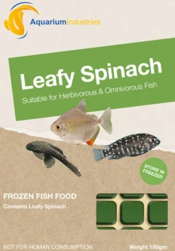 New Frozen Foods Frozen Leafy Spinach (100g)
