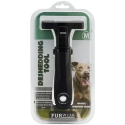 New Furwear - DeShedding Tool for Medium Dogs (Short/Medium Hair)