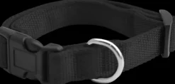 Discount Furwear - Padded Dog Collar (Black)