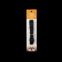 Discount Furwear - Padded Dog Collar (Black)