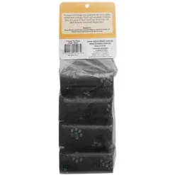 Online Furwear - Poo Bags (Black) (200pk)