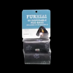New Furwear - Poo Bags (Black) (50pk)