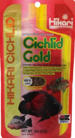 Sale Aquacenta Hikari - Cichlid Gold - Mini Pellets (57g)