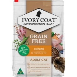 New Ivory Coat - Dry Ivory Coat - Grain Free Adult Dry Cat Food Chicken (4kg)