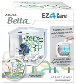 Discount Marina - EZ Care Betta Kit (White)