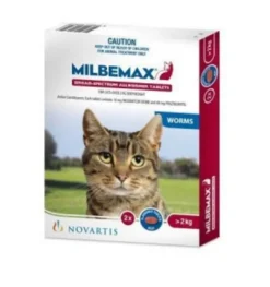 Clearance Elanco Other Milbemax - Wormer (for Cats over 2kg) (2pk)