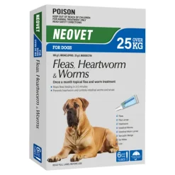Hot Neove Pharma NEOVET - Dogs Over 25kg (6pk)