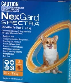 Best Boehringer Ingelheim NexGard Spectra - Chewables for Dogs (2-3.5kg) (3pk)
