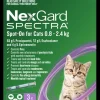 Best Boehringer Ingelheim NexGard Spectra - Spot-on for Cats (0.8-2.4kg) (3pk)