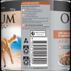 Outlet Optimum - Adult with Kangaroo & Vegetables Wet Dog Food (700g)