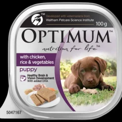 Best Optimum - Puppy with Chicken Rice & Vegetables Wet Dog Food (100g x 6pk)