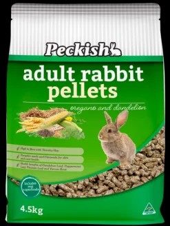 Outlet Peckish - Adult Rabbit Pellets Oregano & Dandelion (4.5kg)